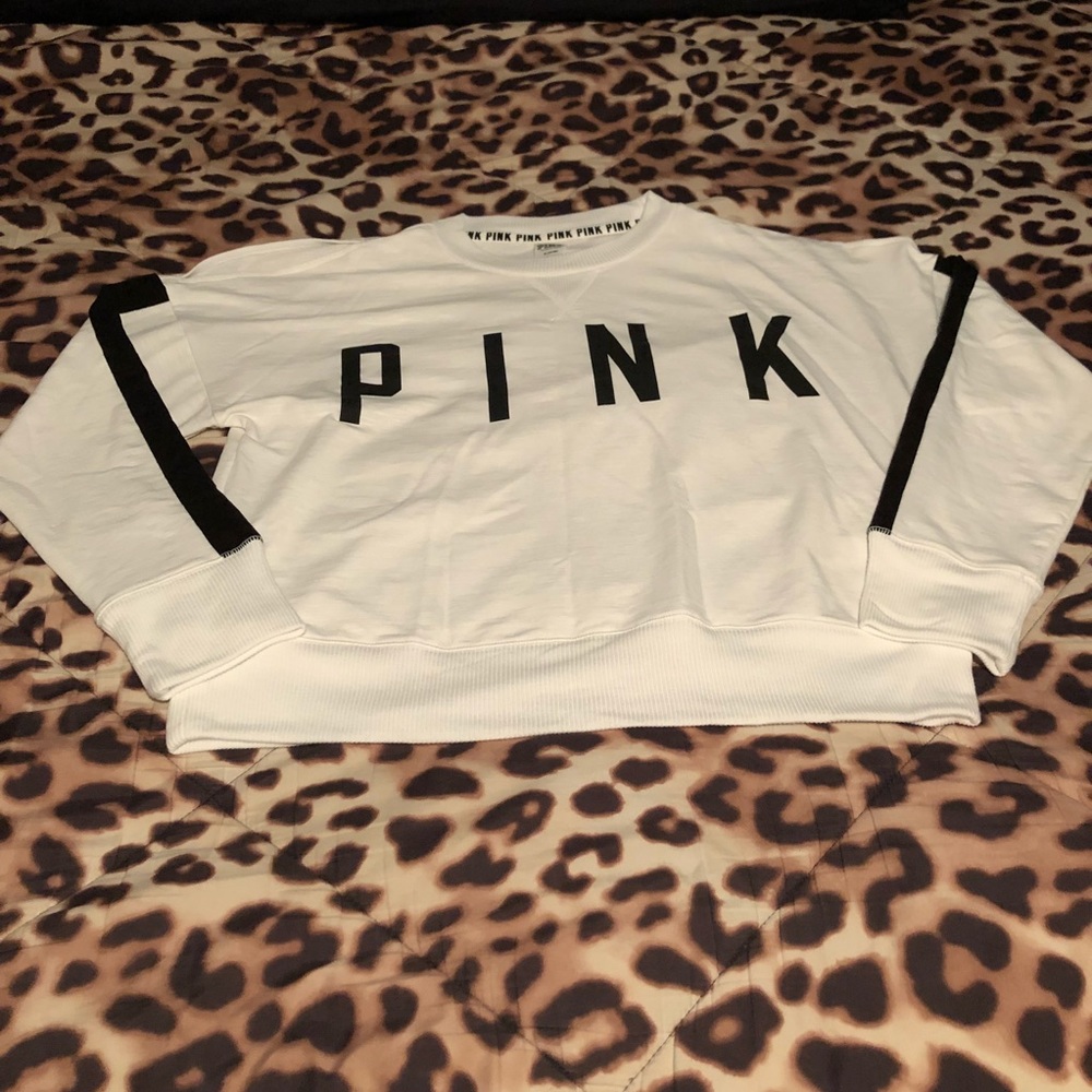 NWOT Victoria’s Secret PINK Cold Shoulder Sweater